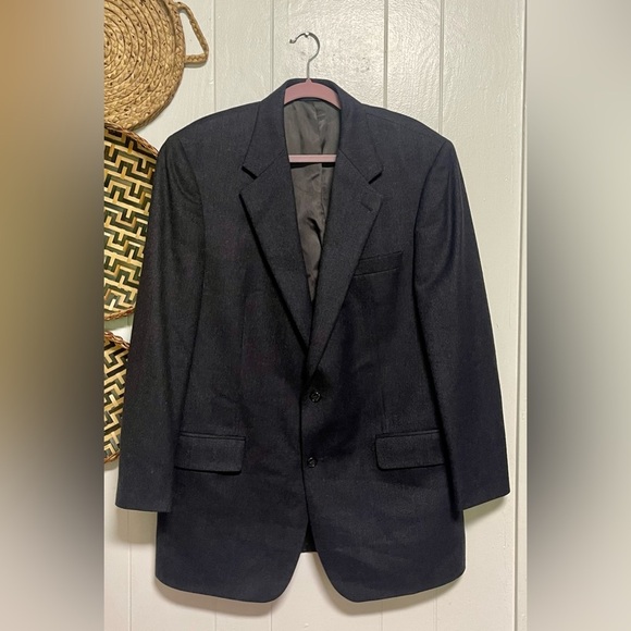 Brooks Brothers Blazer Navy Jacket 85% Lambswool 15% cashmere - Picture 3 of 10